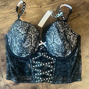 Victorias Secret lace corset bra